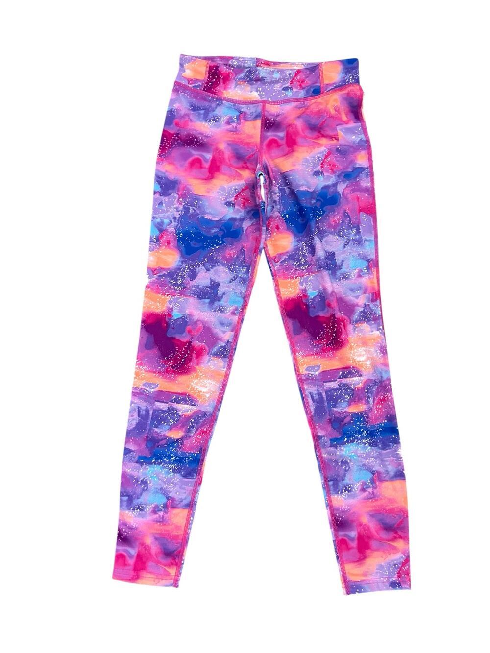 Champion C9 Athletic Leggings galaxy-inspired design size large